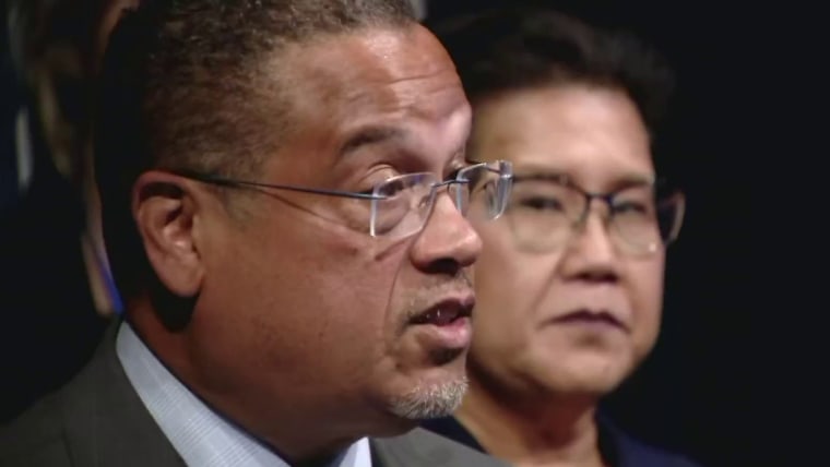 BREAKING: Minnesota AG Keith Ellison announces lawsuit against DHS, ICE and Border Patrol. "We allege that the obvious targeting of Minnesota for our diversity, for our democracy and our differences of opinion with the federal government is a violation of the Constitution and of federal law."..