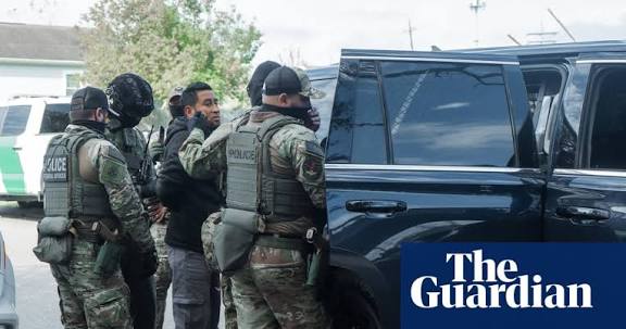BREAKING: Masked ICE agents stop a driver, demand ID, and refuse to explain why. The driver stays calm and asks for the reason. No answer. An agent then tries to open the car door aggressively. Under the Fourth Amendment, a stop is a seizure and requires reasonable suspicion. It appears he was stopped simply for being brown, despite being a U.S. citizen...