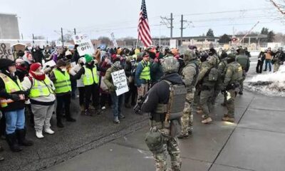 "NOW: Protesters barricading the roadway — federal agents currently unable to leave the scene following an ICE involved shooting" captures a tense, ongoing escalation in south Minneapolis on January 24, 2026.
