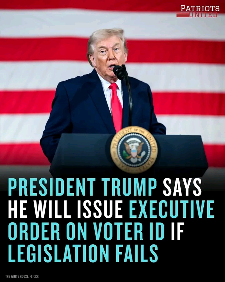 President Trump has just issued a massive warning to the radical left: there WILL be Voter ID for the midterms, whether Congress likes it or not! Trump is finished with the Democrats’ games and is preparing an executive order to mandate photo ID and proof of citizenship