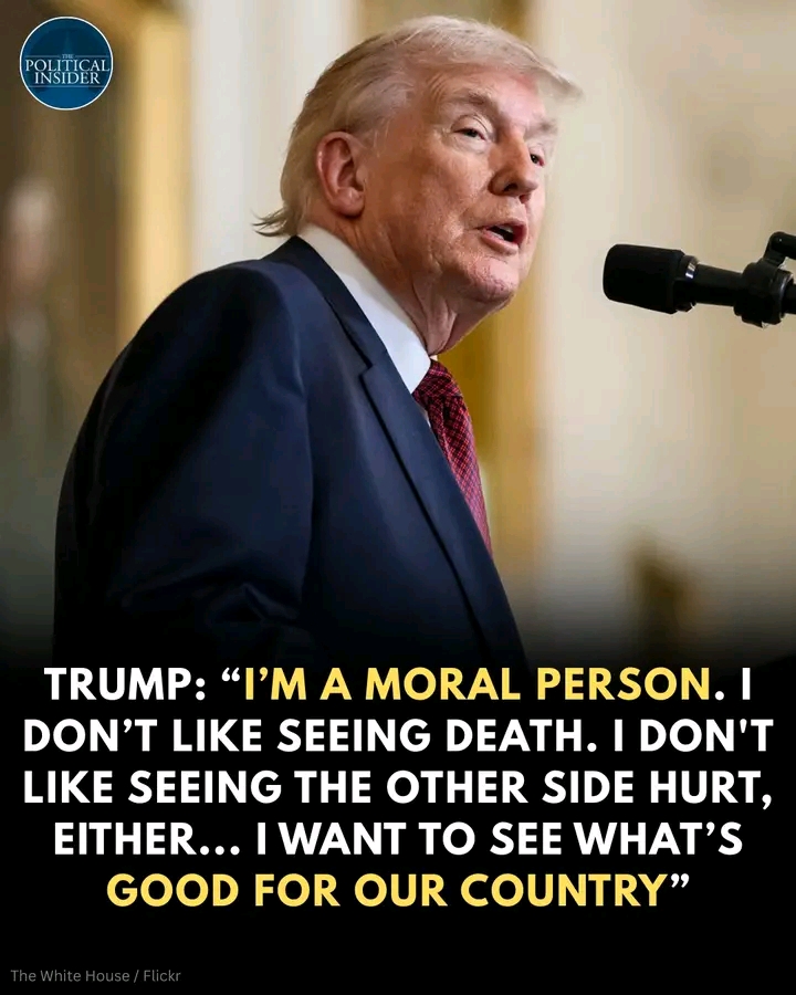 Trump Stands Firm on Morality: Putting America First While Rejecting Harm President Trump has once again shown his moral leadership...