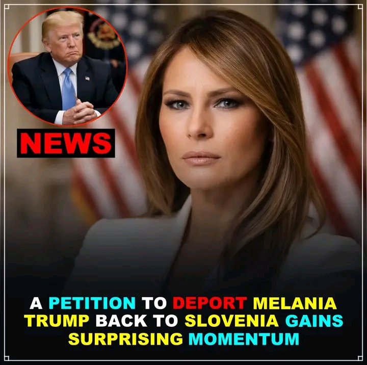A rapidly circulating petition calling for Melania Trump’s deportation to Slovenia has gained significant attention across multiple platforms. Supporters describe it as a symbolic protest against the Trump family’s political influence, with signatures reportedly surging within hours of its launch...