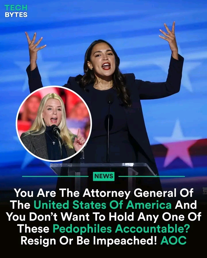 A new political clash is unfolding over accountability and justice in high-profile cases. Alexandria Ocasio‑Cortez sharply criticized the Attorney General, calling for stronger action in cases involving alleged child exploitation crimes.