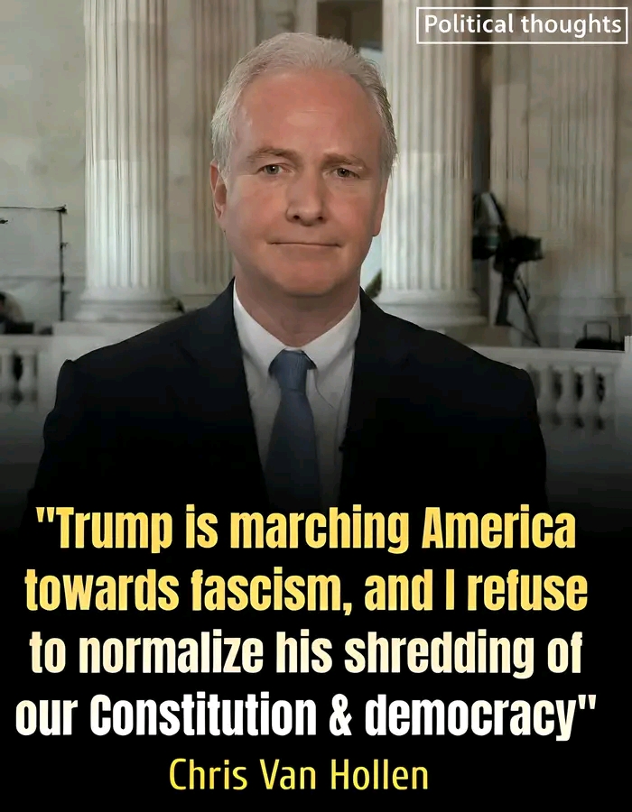 🚨 U.S. Senator Chris Van Hollen (D-Maryland) announced on February 22 2026, via X and other platforms that he would boycott President Trump's upcoming State of the Union address.