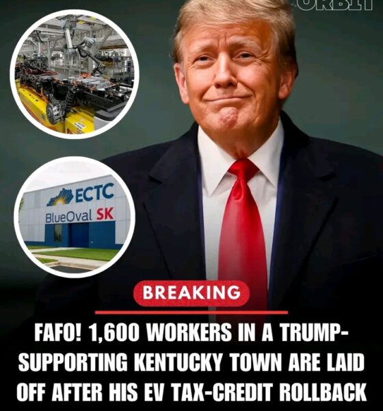 Production has halted at Ford’s BlueOval SK battery plant in Kentucky, impacting 1,600 employees in a region that strongly supported former President Donald Trump.