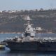 The USS Gerald R. Ford, the biggest U.S. aircraft carrier, has left port near the Greek island of Crete on Thursday...