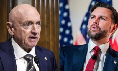 Mark Kelly just made the move we've been waiting for. He is officially calling for the impeachment of JD Vance Raise your hand if you agree 🖐️🖐️