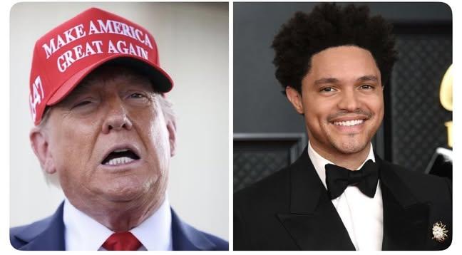 JUST IN: 🇺🇸 President Trump says he will sue Grammy host Trevor Noah for claiming he visited Epstein Island. President Trump: “I have never been to Epstein Island… I will be sending my lawyers to sue this poor, pathetic, talentless dope...