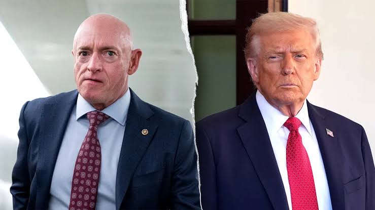 Breaking : Senator Mark Kelly Allegedly Calls for President Trump's Resignation or Faces 'Hardest Way' Through Impeachment...