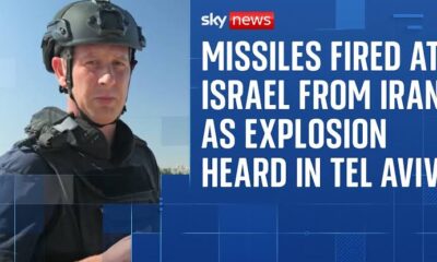 BREAKING: Missiles have been launched from Iran towards Israel, says the Israeli military...