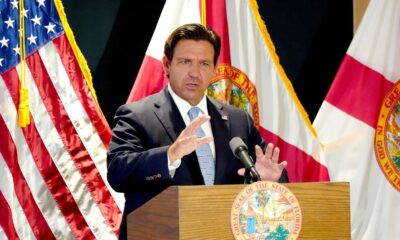 JUST IN : The public is not going to “move on” just because the administration says it is. Ron DeSantis was reminded of that today Language...