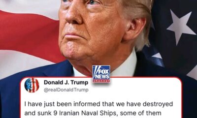 PRESIDENT TRUMP: "I have just been informed that we have destroyed and sunk 9 Iranian Naval Ships, some of them relatively large and important." "In a different attack, we largely destroyed their Naval Headquarters. Other than that, their Navy is doing very well!"