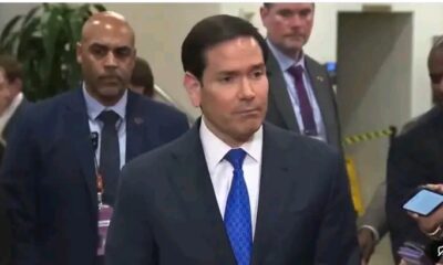 Breaking : Secretary of State Marco Rubio adressing the media on Iran today: “Let me explain to you guys this in simple English, ok? Iran is run by lunatics — religious fanatic lunatics...