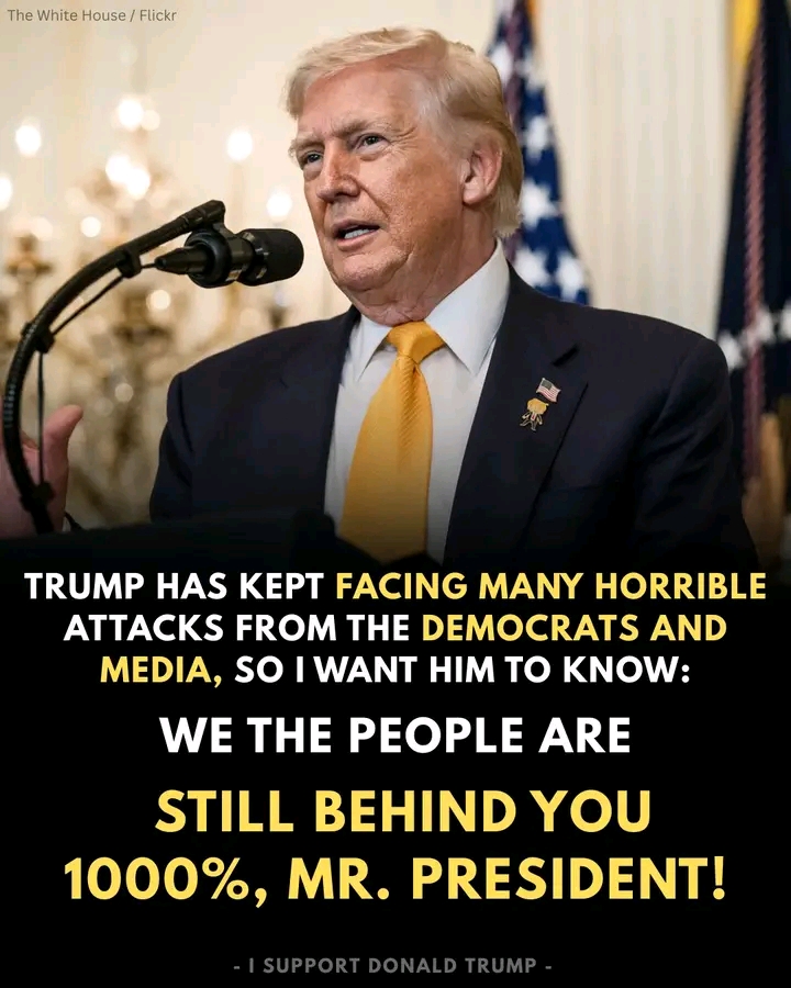 Despite the relentless smear campaigns from the liberal media and corrupt Democrats, our support for President Trump is stronger than ever...