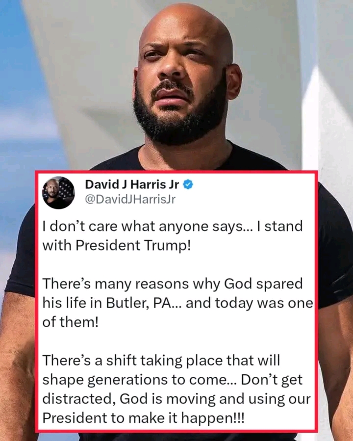I don’t care what anyone says… I stand with President Trump! There’s many reasons why God spared his life in Butler, PA… and today was one of them! There’s a shift taking place that will shape generations to come… Don’t get distracted, God is moving and using our President to make it happen!!!